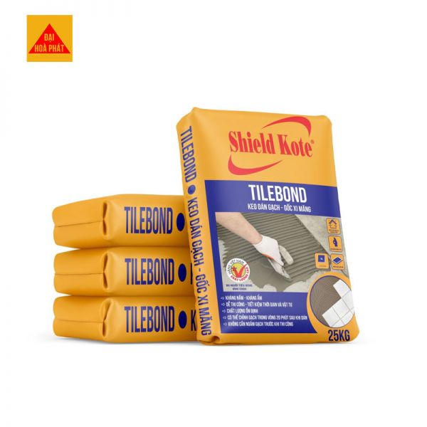 Keo dán gạch Shield Kote gốc xi măng 25kg