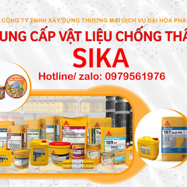 Cung Cấp Vật Liệu Chống Thấm Sika Chính Hãng, Giá Tốt 2026