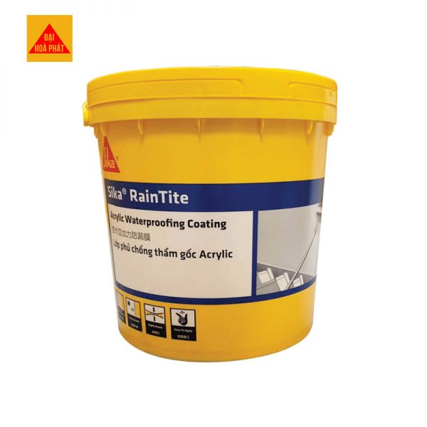 Chống thấm tường ngoài Sika® RainTite